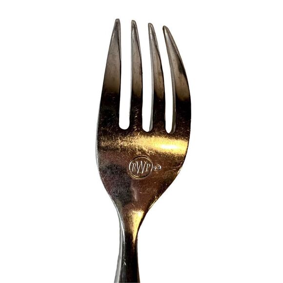 Set of 5 Place Settings RWP Wilton Armetale Bishop Pewter Stainless Flatware - Picture 16 of 16